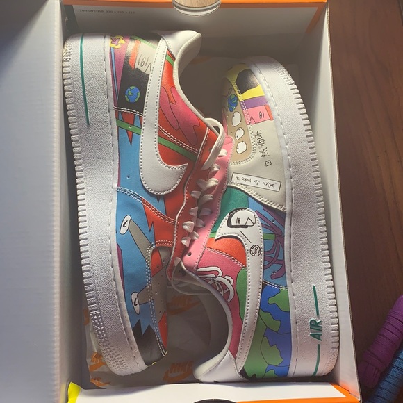 Ruohan Wang Nike Air Force Flyleather